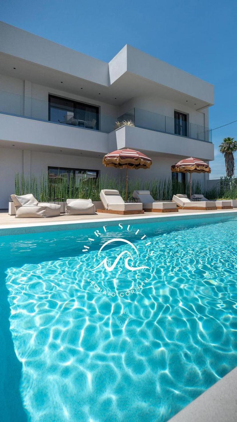 Mare Suites Lechaio Exterior foto